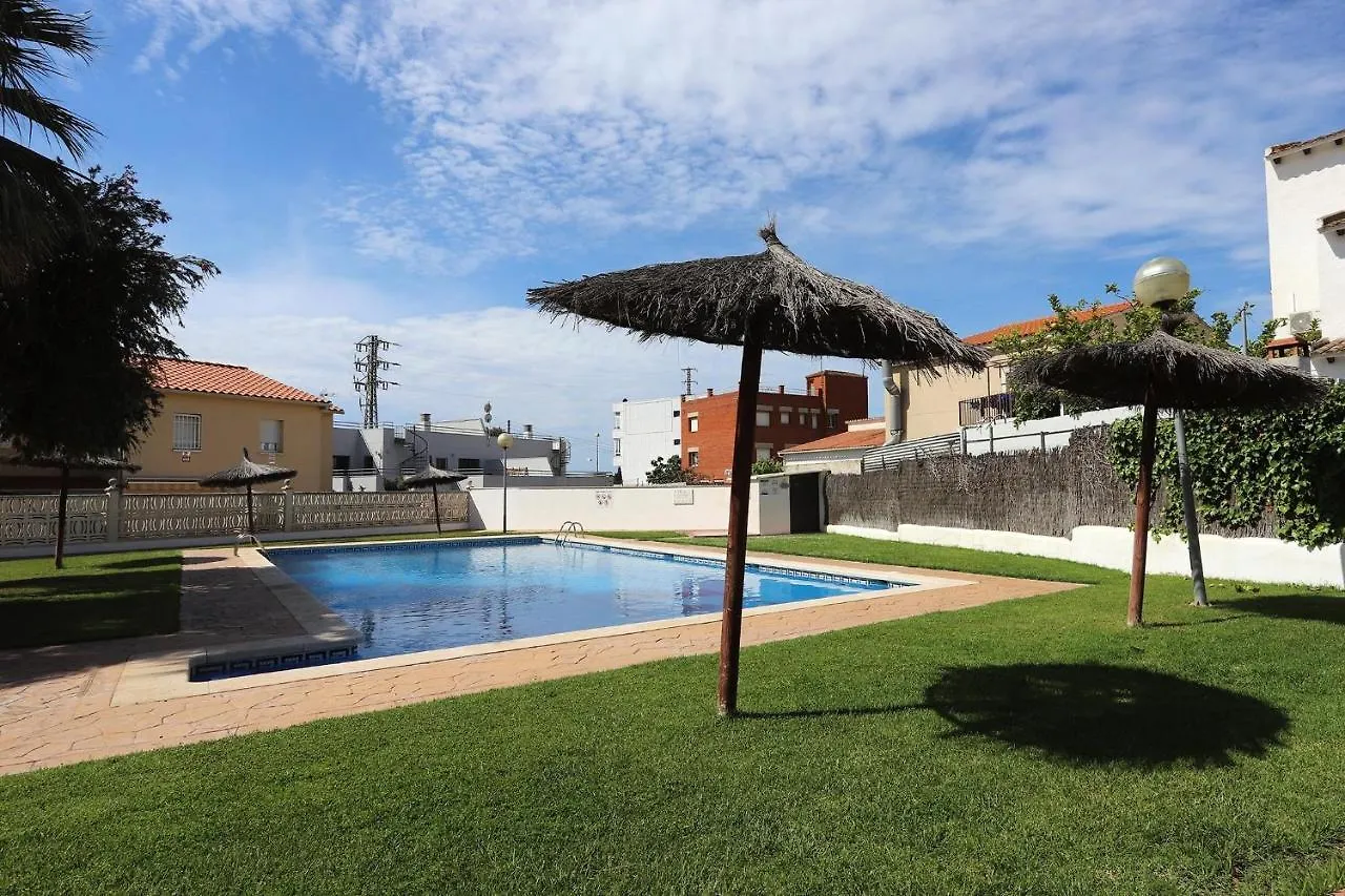 At131 Airco, Comunidad Con Piscina, Playa A 800M Creixell 0*,  Spain